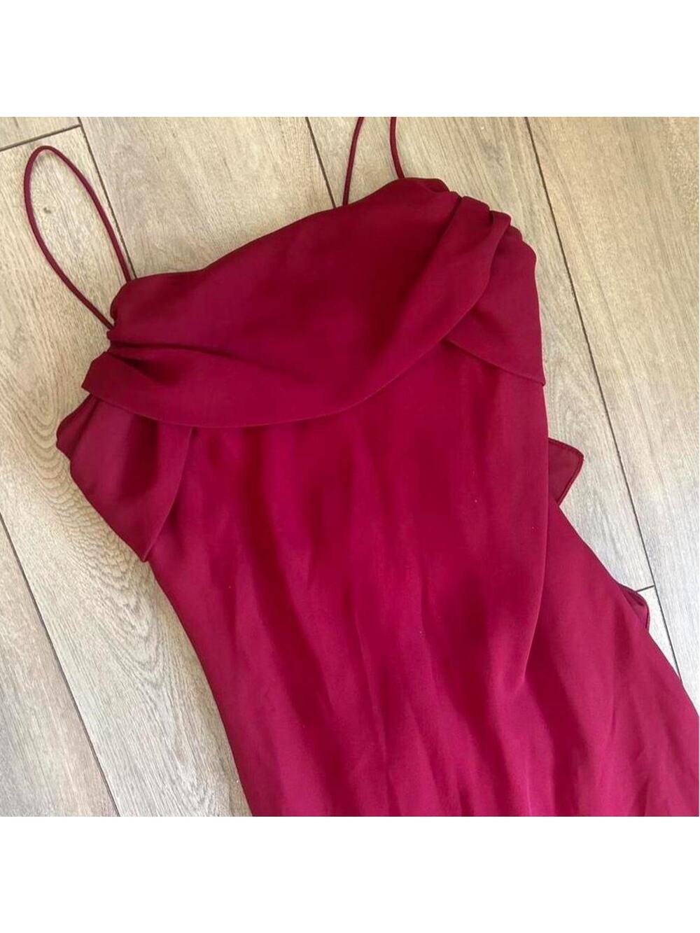 Vintage Burgundy Gown